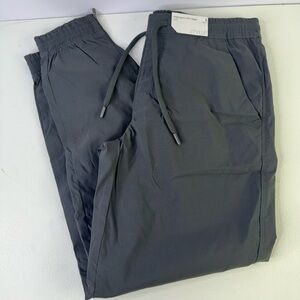 Stylus Performance Chino Jogger Pants Quick Dry Stretch gray Size L